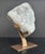 Sculptural White Quartz on Stand, Geode With Metallic Base Included For Sale - Image 9 of 9