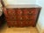 Theodore Alexander Red Leather-Wrapped Serpentine Three-Drawer Chest With Gilt Decoration For Sale - Image 16 of 16