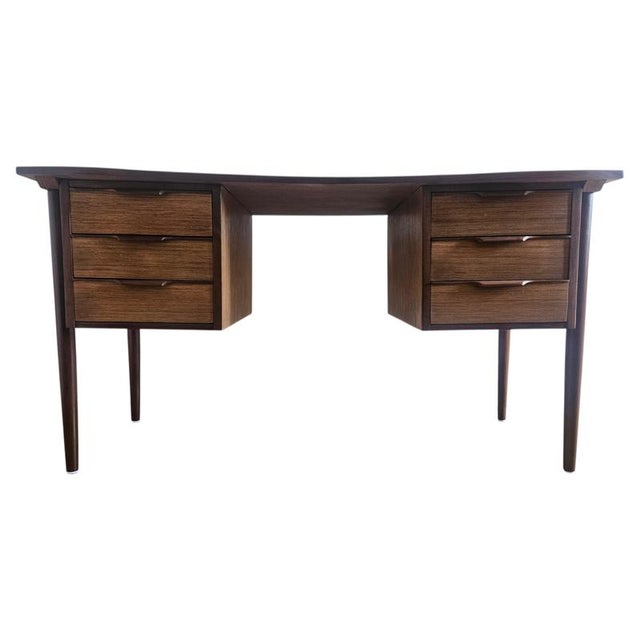 Mid-Century Teak Desk Table, Denmark, 1960s For Sale - Image 16 of 16