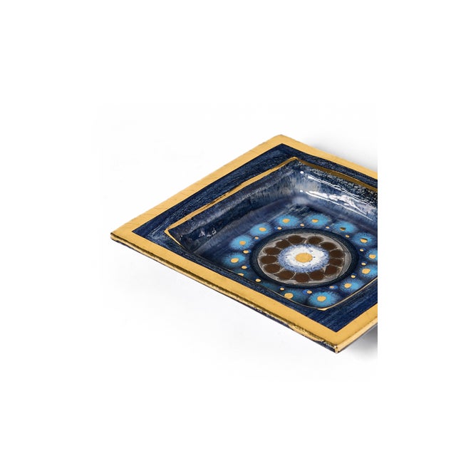 Mid-Century Modern 1950s Georges Pelletier Ceramic Dish For Sale - Image 3 of 3