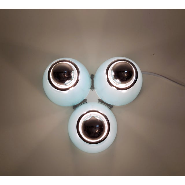 Glass Space Age Deltakalias Lamp by Ernesto Gismondi for Artemide, Italy, 1990s For Sale - Image 7 of 11