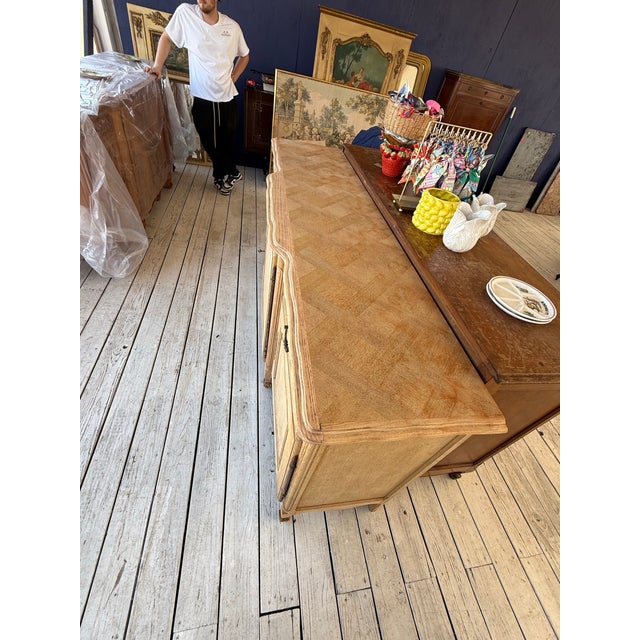 1910s 1910s French Louis XV Provincial Bleached Sideboards For Sale - Image 5 of 12