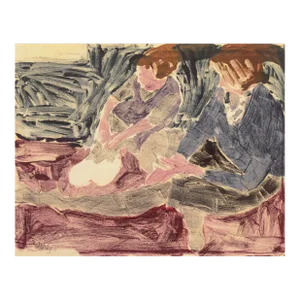 'The White Clogs' by Victor Di Gesu, Paris, Salon D'Automne, Académie Chaumière, San Francisco Art Association, Los Angeles County Museum of Art