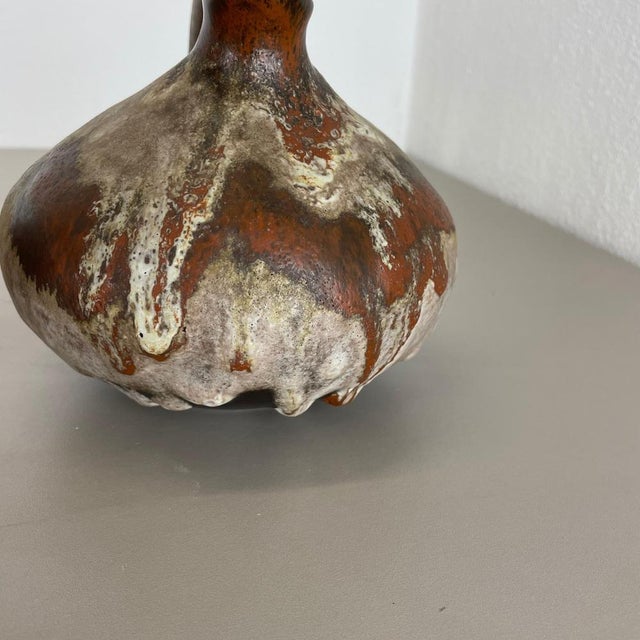 Pottery Vases 313 by Kurt Tschörner for Ruscha, Germany, 1960s, Set of 2 For Sale - Image 15 of 18