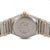 Early 21st Century Ladies Omega Constellation Mini 22.5mm 18k Yellow Gold Steel Quartz Watch For Sale - Image 5 of 9