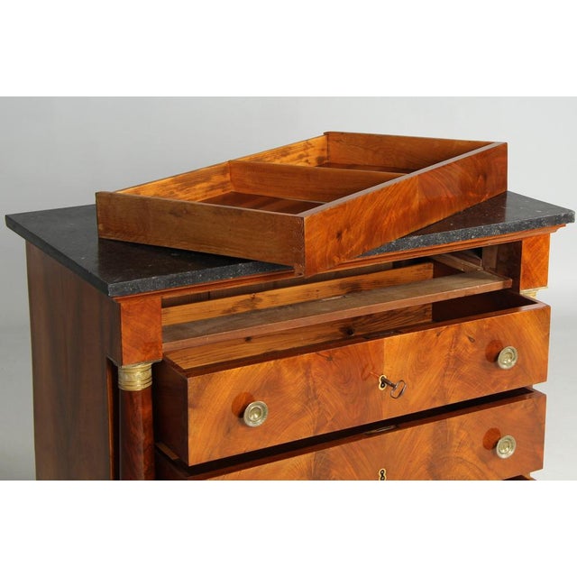 Empire Chest of Drawers, 1820s For Sale - Image 10 of 18