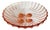 Art Deco Fruit Bowl in Pink Glass, 1930s For Sale