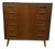 Danish Teak Chest of 6 Drawers, 1950s For Sale
