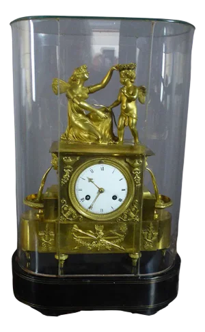 Gilt Bronze Clock, 1900s