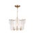 Echo Glass Pendant, Natural Brass For Sale In Detroit - Image 6 of 6