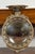Glass English 1900s Silver Leaf Convex Girandole Bullseye Mirror with Eagle Motif For Sale - Image 7 of 12
