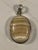 This fabulous Vintage Tan / Cream Oval Striped Agate Pendant is a standout with its elegant striped tan/cream cabochon...