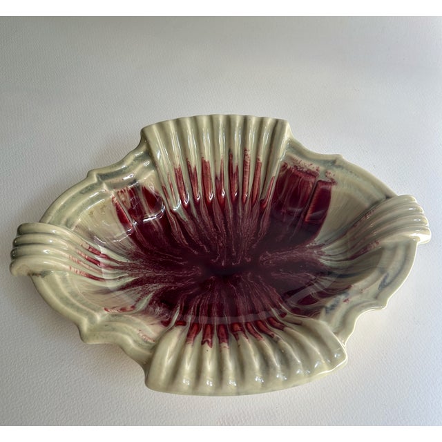1940s German Art Deco Drip Glaze Celadon Art Pottery Bowl For Sale - Image 11 of 18