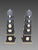 Antique Obelisks with Cameos, 1790 For Sale - Image 13 of 13