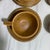 Ceramic Vintage 1960s Monmouth Pottery "Mojave" Cup and Saucer Set Featuring a Brown Speckled Glaze, Service for 8 For Sale - Image 7 of 7