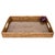 Our rectangular rattan trays with glass insert are designed to bring both beauty and function into your home. Perfect for...