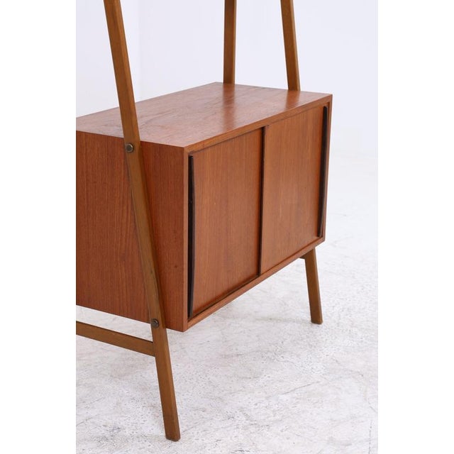 Mid-Century Modern Teak Shelving Unit For Sale - Image 11 of 18