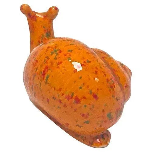 Vintage Mid-Century Modern Ceramic Snail For Sale - Image 4 of 4