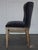 Vintage Richmond Desk or Dining Chair in Navy Velvet with Studs from Halo For Sale - Image 9 of 18