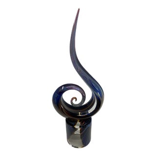 "Nodo" Curl Sculpture From Murano, Italy For Sale