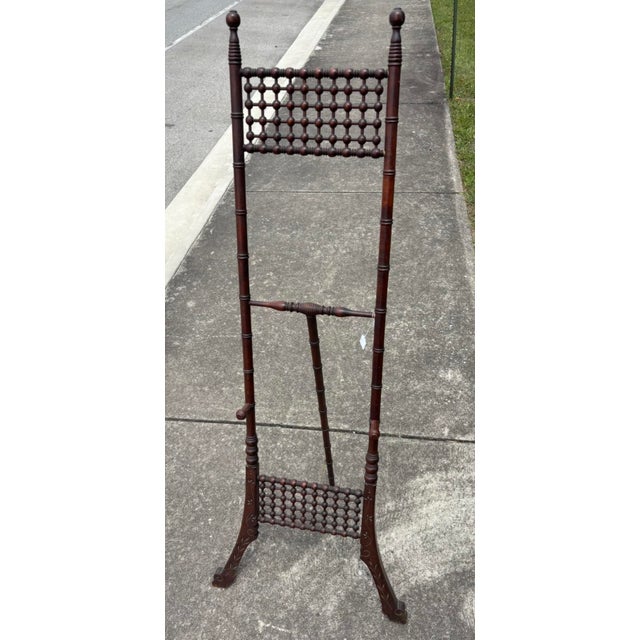 Arts & Crafts Stick & Ball Easel 1800’s For Sale - Image 3 of 3
