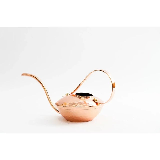 1960s Hammered Copper Watering Can from VEB Kunstschmiede Neuruppin, Germany, 1960s For Sale - Image 5 of 7