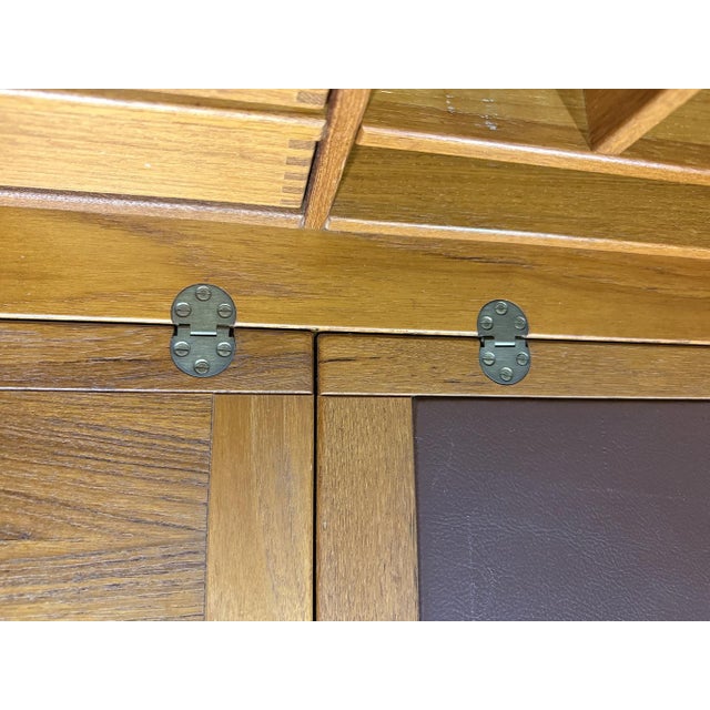 Teak Desk by Andreas Hansen for Hadsten Træindustri, Denmark, 1980s For Sale - Image 11 of 18