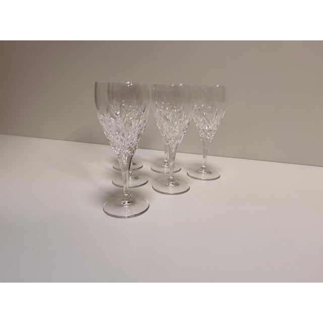 Edinburgh Crystal Wine Glass, 1980s, Set of 6 For Sale - Image 10 of 12
