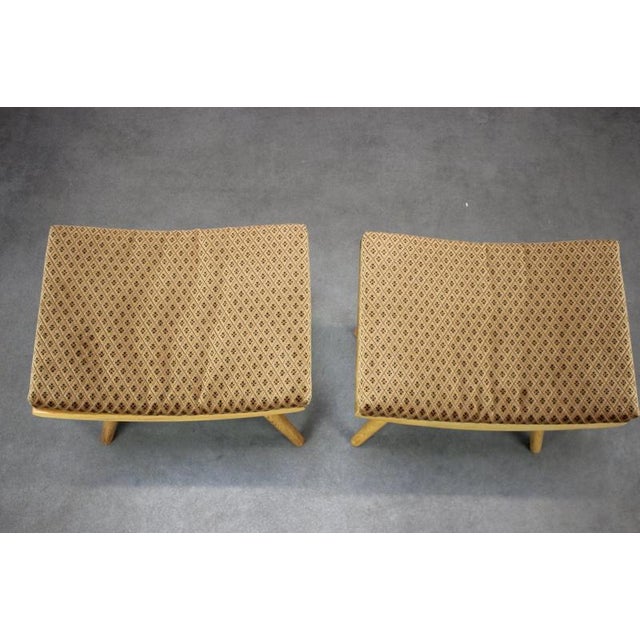 Vintage Ottomans from Jitona, Former Czechoslovakia, 1979, Set of 2 For Sale - Image 3 of 10