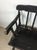 Antique Black Painted Deacons Bench For Sale - Image 4 of 18