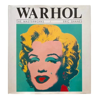 Andy Warhol Estate " the Masterworks " Vintage 1991 First Edition Large Hardcover Pop Art Book For Sale