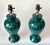Add a rich pop of color and eclectic retro style to your space with this beautiful pair of vintage ceramic table lamps....