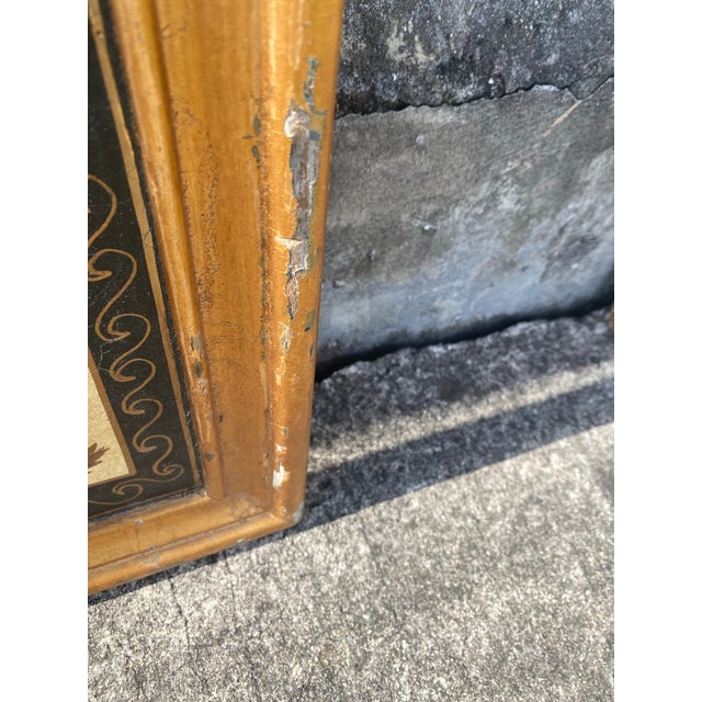 Neoclassical Vintage Painted Wall Panels With Birds, Gilded Frames For Sale - Image 11 of 12