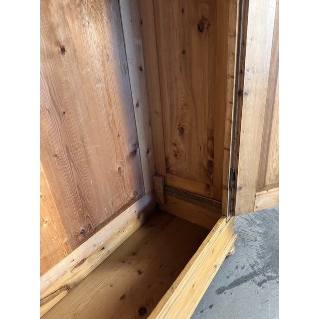 Dutch Knockdown Pine Wardrobe | Circa 1880 For Sale - Image 15 of 18