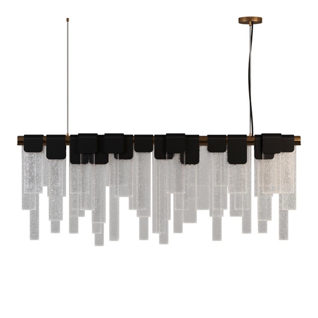 Contemporary Frostlight Suspension Lamp by Creativemary For Sale - Image 3 of 5