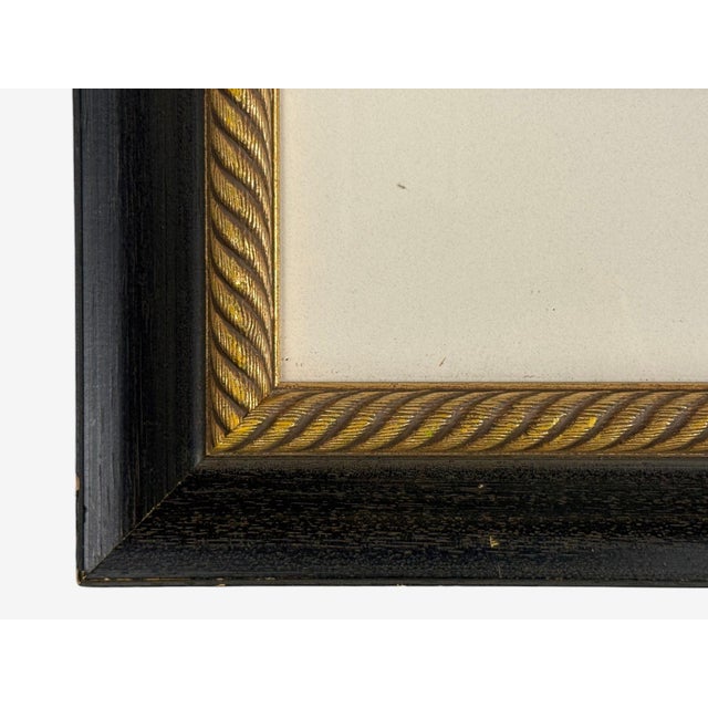 Victorian Style, Framed Butterfly Prints, Gilt, Painted Wood, Usa, 20th C. For Sale - Image 12 of 12