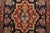 2000 - 2009 Qom Rug 2’8” X 3’11” Blue Wool Vintage Traditional Hand-Knotted Carpet For Sale - Image 5 of 10