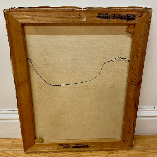 Surrealism After Jean Miró, Pink and Purple Surrealism at Play For Sale - Image 3 of 3