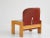 925 Chair in Leather and Wood by Afra and Tobia Scarpa for Cassina, 1960s For Sale - Image 3 of 12
