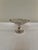 An elegant Vintage Poole Silver Plate candy dish on a pedestal with a gorgeous Art Nouveau style edging. Makers mark on...