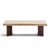 Paul Frankl for Johnson Furniture Mid Century Mahogany and Cork Coffee Table This coffee table measures: 48 wide x 24 deep...