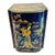 Vintage English Chinoiserie Tea Tin For Sale