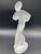 This is a beautiful frosted art glass lady figurine from the Czech Republic called “Dancing Girl”. She is in excellent...