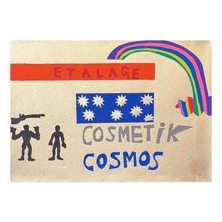 Alexandre Schaller, Showcase, Acrylic on Canvas, 1990s For Sale