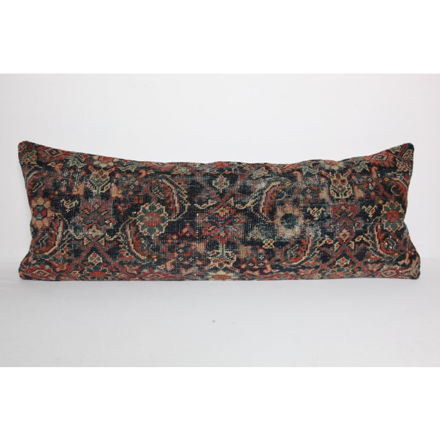 Here i am listing a 100% Handmade double knotted rug pillow cover, made from antique tribal Authentic carpet rug. This’s a...
