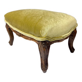 Early 20th Century French Footstool For Sale