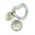 Traditional 1990s Tiffany & Co Estate Heart Keychain Sterling Silver For Sale - Image 3 of 6
