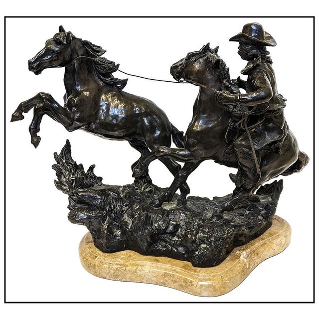 Late 20th Century Capture The Mustang, Elie Hazak For Sale In Minneapolis - Image 6 of 8