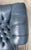 Blue Vintage Blue Leather Camelback Chesterfield Sofa For Sale - Image 8 of 18