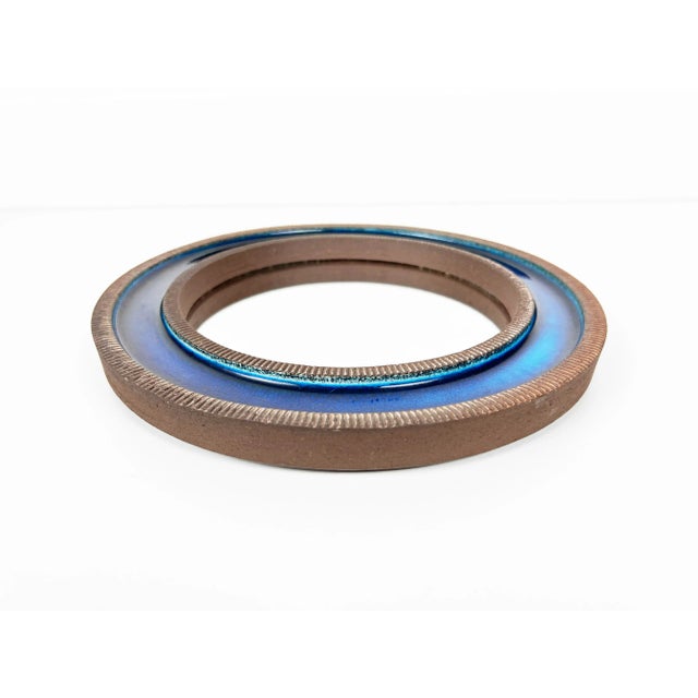 Mid-Century Modern Erik Reiff Ceramic Mirror for Knabstrup Denmark For Sale - Image 3 of 12